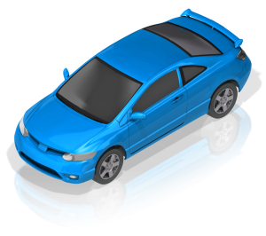 Blue compact_car_17269