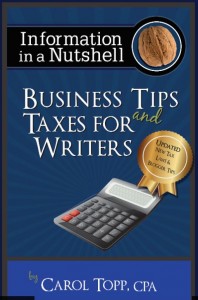 Business Tips and Taxes for Writers Update 2018